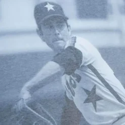 Mitchell & Ness T-Shirts & Tops-Highlight Sublimated Player Tee Houston Astros Nolan Ryan