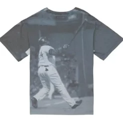 Mitchell & Ness T-Shirts & Tops-Highlight Sublimated Player Tee Boston Red Sox David Ortiz