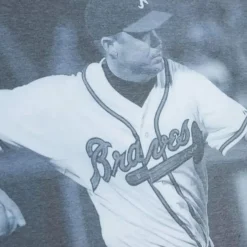 Mitchell & Ness T-Shirts & Tops-Highlight Sublimated Player Tee Atlanta Braves Chipper Jones