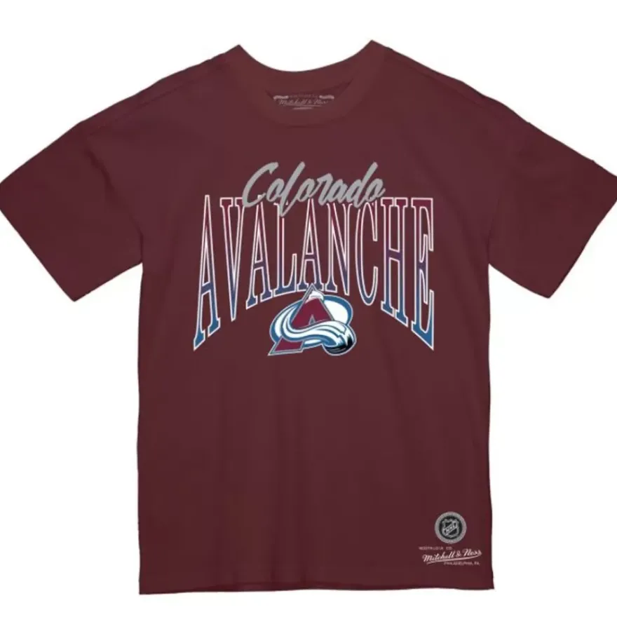 Mitchell & Ness T-Shirts & Tops-Hip Check Tee Colorado Avalanche