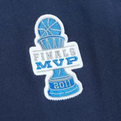 Mitchell & Ness Hoodies & Sweatshirts-Hof Fleece Hoodie Dallas Mavericks Dirk Nowitzki