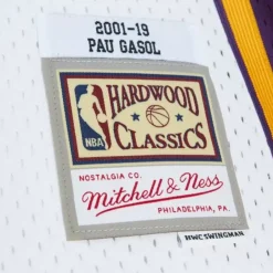 Mitchell & Ness Nba Swingman-Hof Swingman Jersey Los Angeles Lakers Pau Gasol