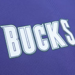 Mitchell & Ness Jackets & Outerwear-Home Team Lightweight Windbreaker Milwaukee Bucks