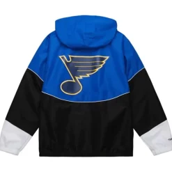 Mitchell & Ness Jackets & Outerwear-Home Team Lightweight Windbreaker St. Louis Blues