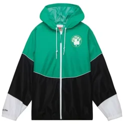 Mitchell & Ness Jackets & Outerwear-Home Team Lightweight Windbreaker Boston Celtics