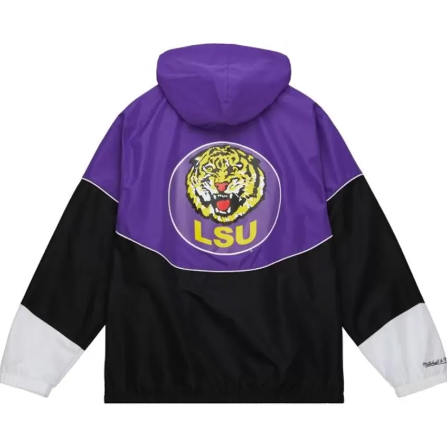 Mitchell & Ness Jackets & Outerwear-Home Team Lightweight Windbreaker Louisiana State University