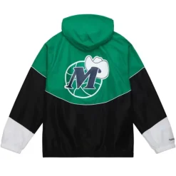 Mitchell & Ness Jackets & Outerwear-Home Team Lightweight Windbreaker Dallas Mavericks