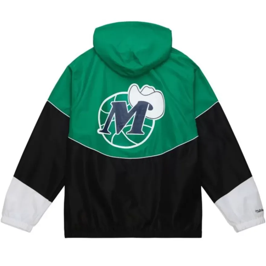 Mitchell & Ness Jackets & Outerwear-Home Team Lightweight Windbreaker Dallas Mavericks