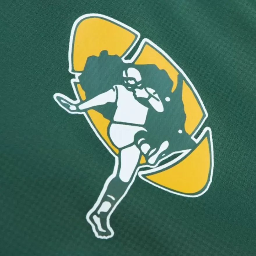 Mitchell & Ness Jackets & Outerwear-Home Team Lightweight Windbreaker Green Bay Packers