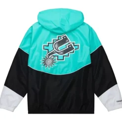 Mitchell & Ness Jackets & Outerwear-Home Team Lightweight Windbreaker San Antonio Spurs