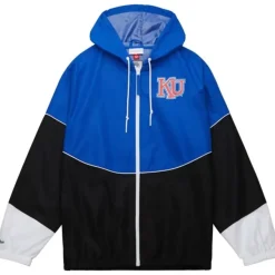 Mitchell & Ness Jackets & Outerwear-Home Team Lightweight Windbreaker University Of Kansas