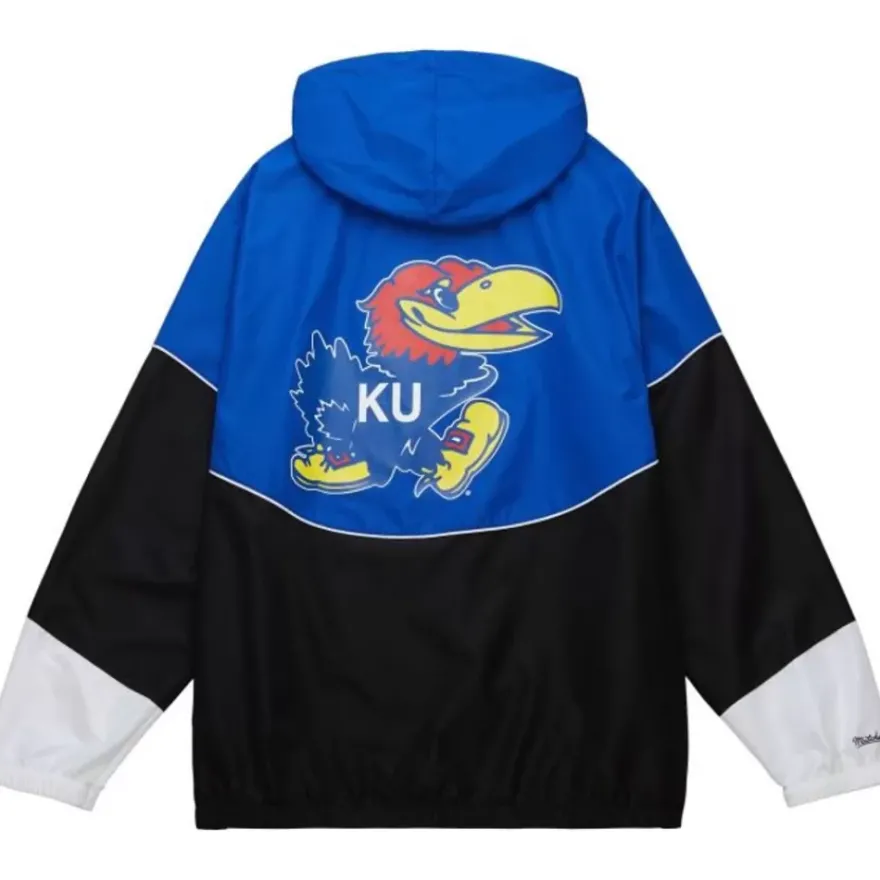 Mitchell & Ness Jackets & Outerwear-Home Team Lightweight Windbreaker University Of Kansas