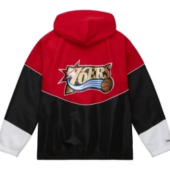 Mitchell & Ness Jackets & Outerwear-Home Team Lightweight Windbreaker Philadelphia 76Ers