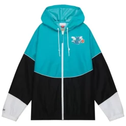 Mitchell & Ness Jackets & Outerwear-Home Team Lightweight Windbreaker Charlotte Hornets