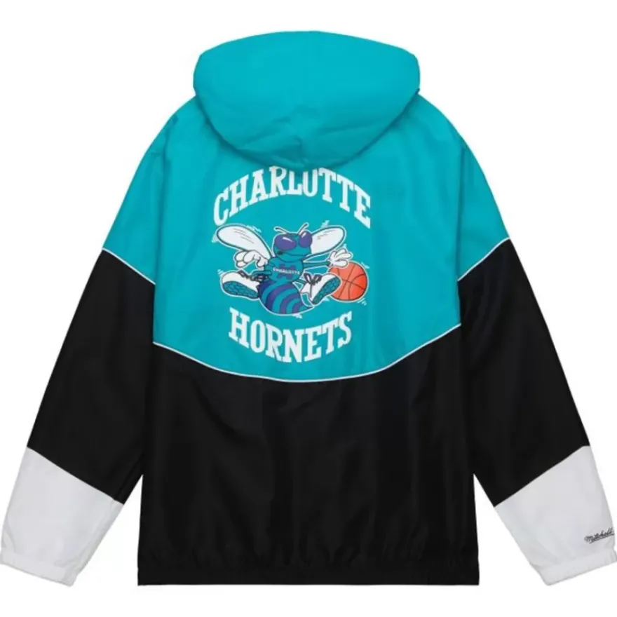 Mitchell & Ness Jackets & Outerwear-Home Team Lightweight Windbreaker Charlotte Hornets