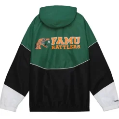 Mitchell & Ness Jackets & Outerwear-Home Team Lightweight Windbreaker Florida A&M University