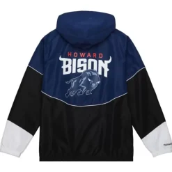 Mitchell & Ness Jackets & Outerwear-Home Team Lightweight Windbreaker Howard University