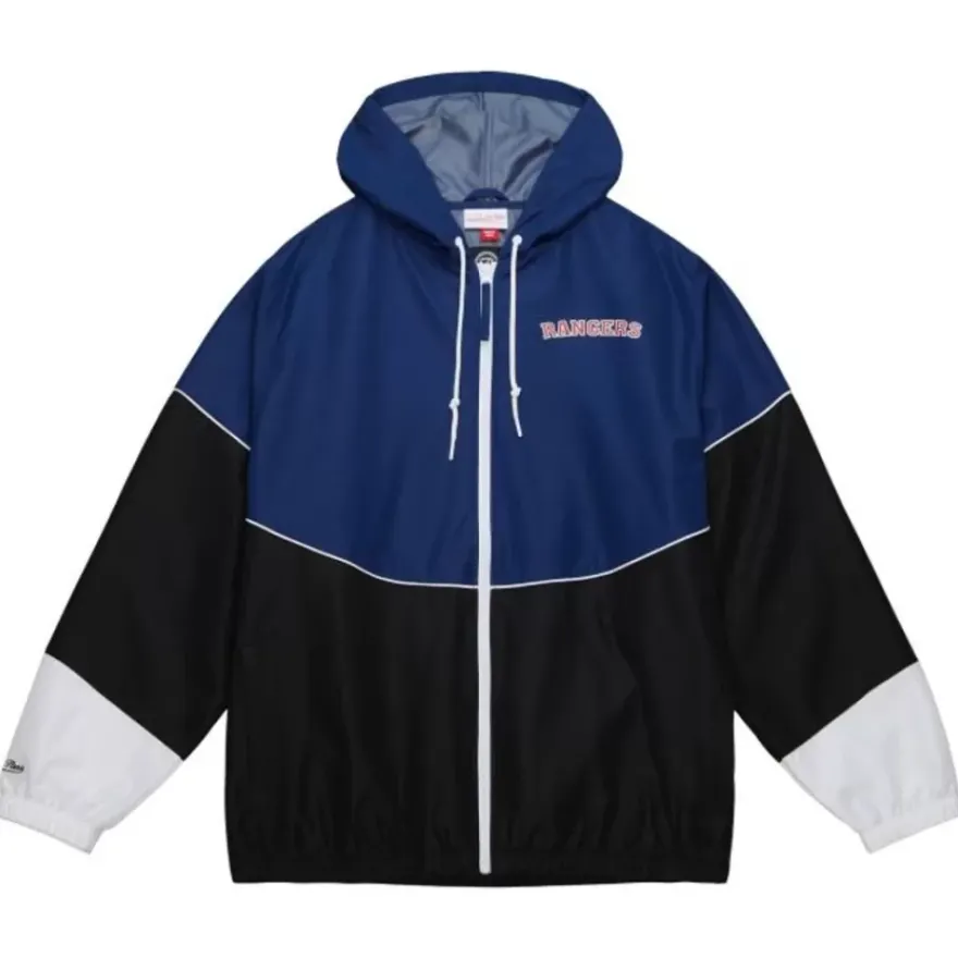Mitchell & Ness Jackets & Outerwear-Home Team Lightweight Windbreaker New York Rangers