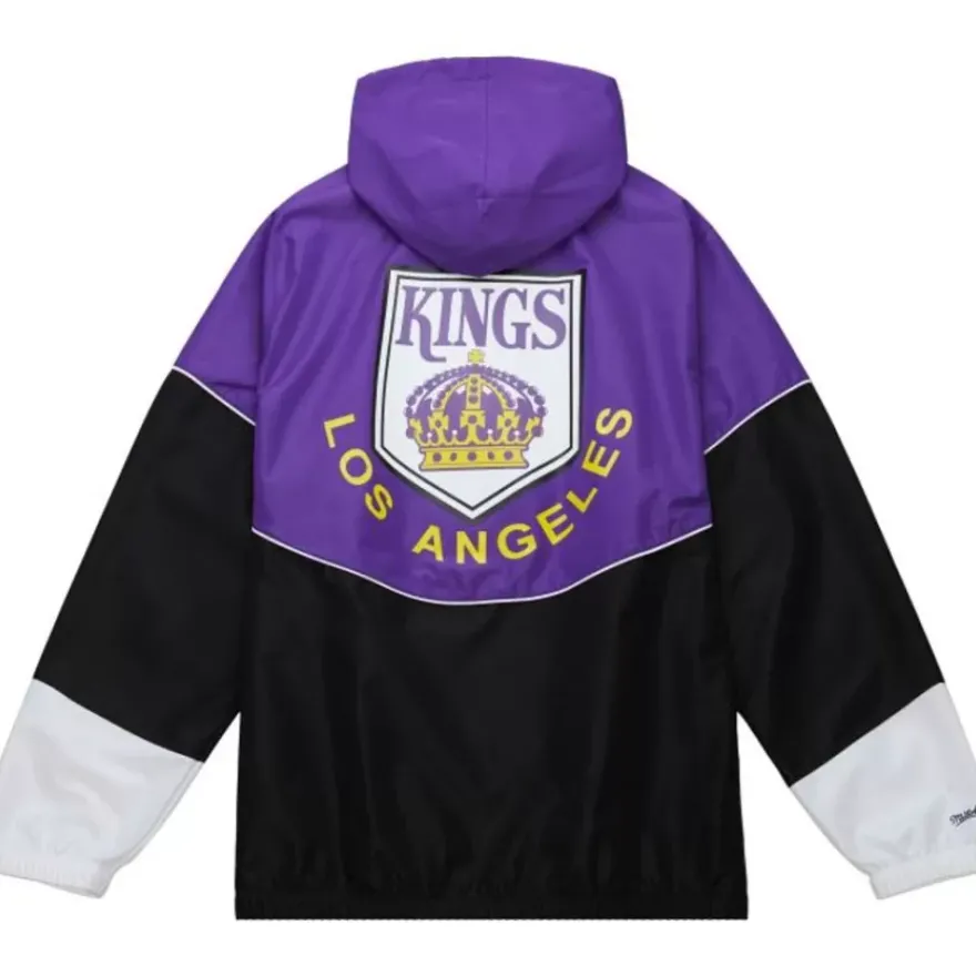 Mitchell & Ness Jackets & Outerwear-Home Team Lightweight Windbreaker Los Angeles Kings