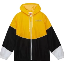Mitchell & Ness Jackets & Outerwear-Home Team Lightweight Windbreaker Pittsburgh Steelers