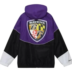Mitchell & Ness Jackets & Outerwear-Home Team Lightweight Windbreaker Baltimore Ravens