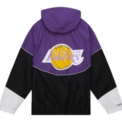 Mitchell & Ness Jackets & Outerwear-Home Team Lightweight Windbreaker Los Angeles Lakers