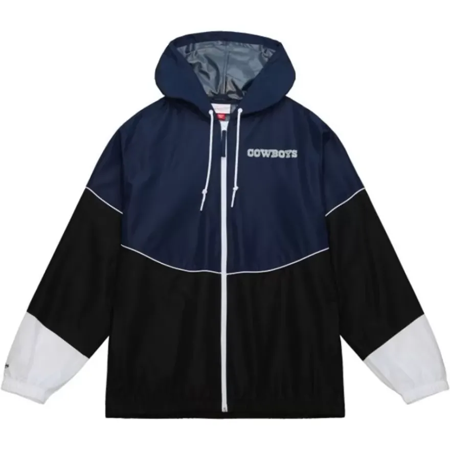 Mitchell & Ness Jackets & Outerwear-Home Team Lightweight Windbreaker Dallas Cowboys