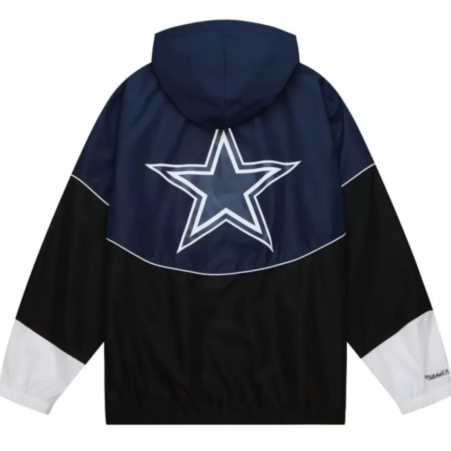 Mitchell & Ness Jackets & Outerwear-Home Team Lightweight Windbreaker Dallas Cowboys