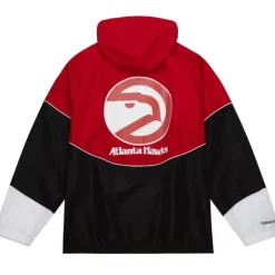 Mitchell & Ness Jackets & Outerwear-Home Team Lightweight Windbreaker Atlanta Hawks