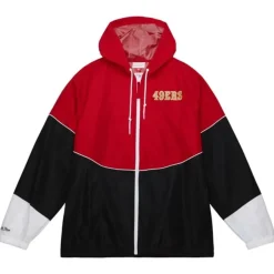 Mitchell & Ness Jackets & Outerwear-Home Team Lightweight Windbreaker San Francisco 49Ers