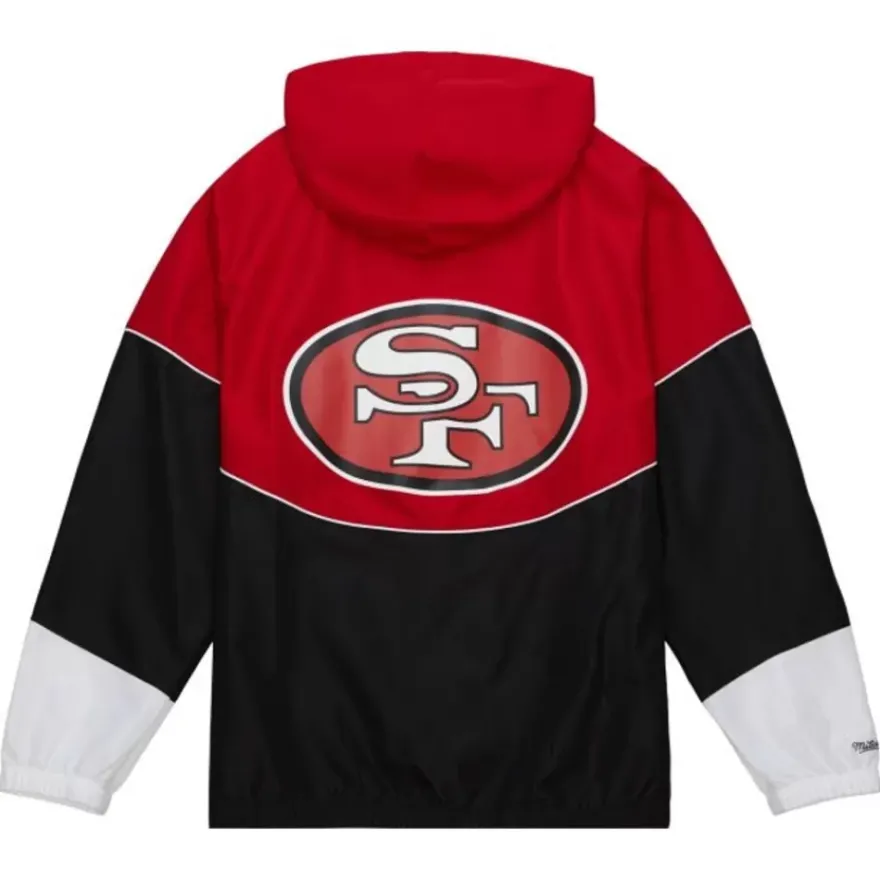 Mitchell & Ness Jackets & Outerwear-Home Team Lightweight Windbreaker San Francisco 49Ers