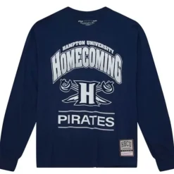 Mitchell & Ness T-Shirts & Tops-Homecoming Arch Ls Tee Hampton University