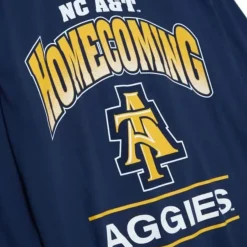Mitchell & Ness T-Shirts & Tops-Homecoming Arch Ls Tee North Carolina A&T University