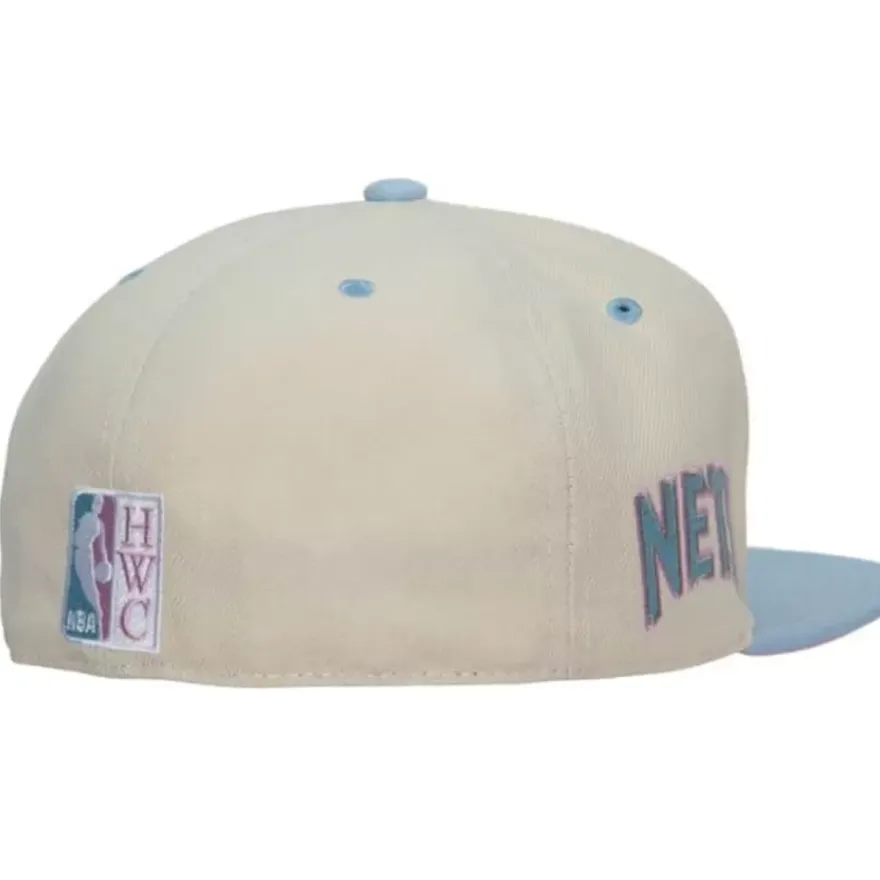 Mitchell & Ness Fitted-Hop On Fitted New Jersey Nets