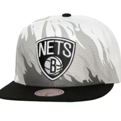 Mitchell & Ness Snapback-Hot Fire Snapback Brooklyn Nets
