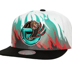 Mitchell & Ness Snapback-Hot Fire Snapback Hwc Vancouver Grizzlies