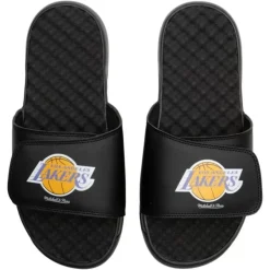 Mitchell & Ness Slides-Hwc Logo Slides Los Angeles Lakers