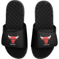 Mitchell & Ness Accessories-Hwc Logo Slides Chicago Bulls