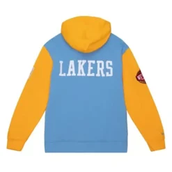 Mitchell & Ness Hoodies & Sweatshirts-Hwc Night Fleece Hoody Minneapolis Lakers