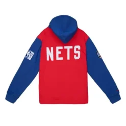 Mitchell & Ness Hoodies & Sweatshirts-Hwc Night Fleece Hoody New York Nets