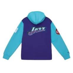 Mitchell & Ness Hoodies & Sweatshirts-Hwc Night Fleece Hoody Utah Jazz