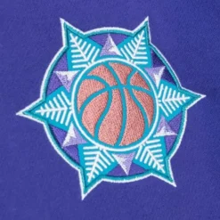 Mitchell & Ness Hoodies & Sweatshirts-Hwc Night Fleece Hoody Utah Jazz