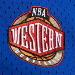 Mitchell & Ness T-Shirts & Tops-Hwc Night Mesh V-Neck Golden State Warriors