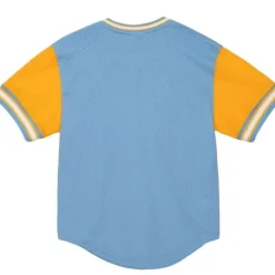 Mitchell & Ness T-Shirts & Tops-Hwc Night Mesh V-Neck Minneapolis Lakers