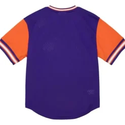 Mitchell & Ness T-Shirts & Tops-Hwc Night Mesh V-Neck Phoenix Suns