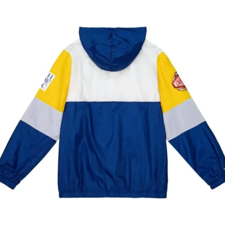 Mitchell & Ness Jackets & Outerwear-Hwc Night Surprise Win Windbreaker Golden State Warriors