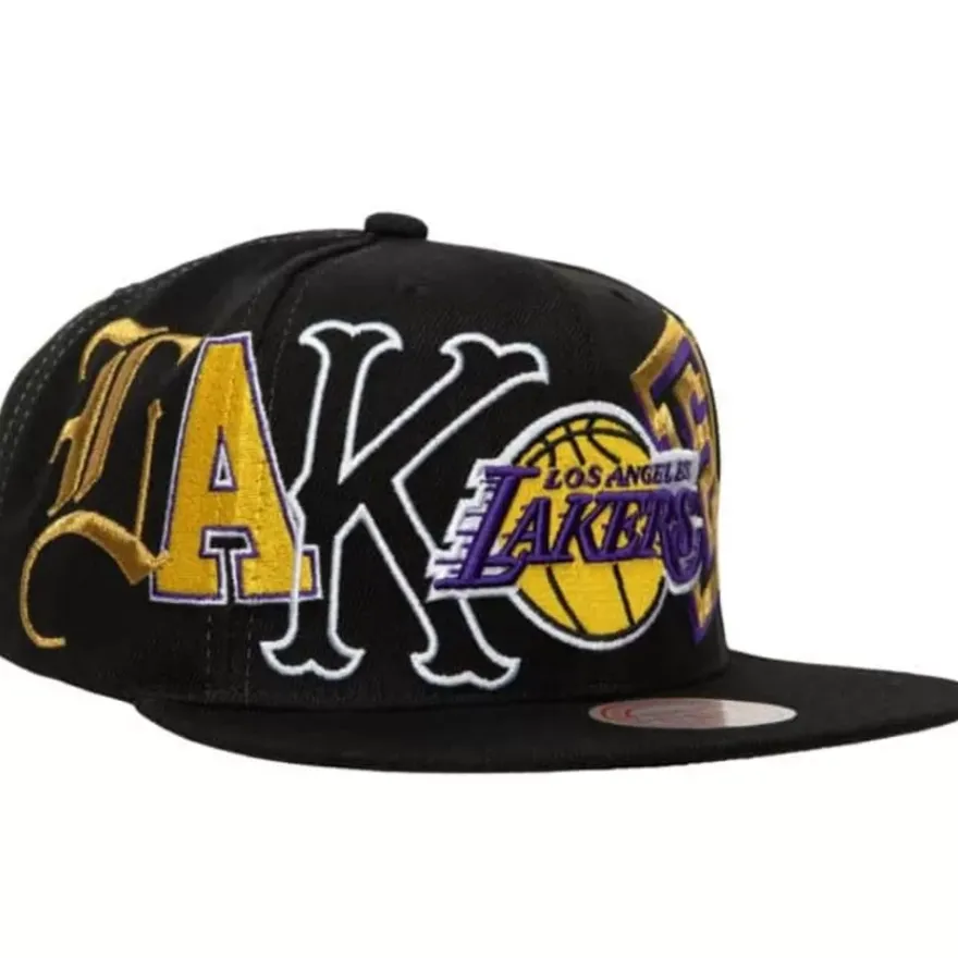 Mitchell & Ness Snapback-Hype Type Snapback Los Angeles Lakers