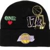 Mitchell & Ness Knit-Hyperlocal Knit Beanie Hwc Los Angeles Lakers