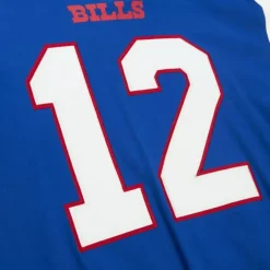 Mitchell & Ness T-Shirts & Tops-Icon Premium N&N S/S Tee Buffalo Bills Jim Kelly