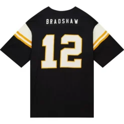 Mitchell & Ness T-Shirts & Tops-Icon Premium N&N S/S Tee Pittsburgh Steelers Terry Bradshaw